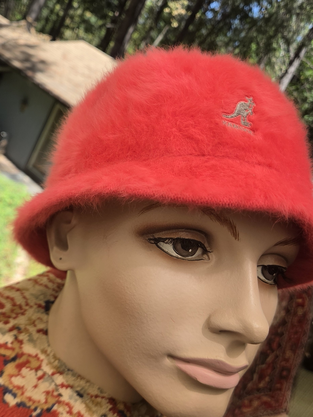 Kangol Pink Angora Blend Furgora Bucket Hat SzM Unisex - Picture 4 of 7